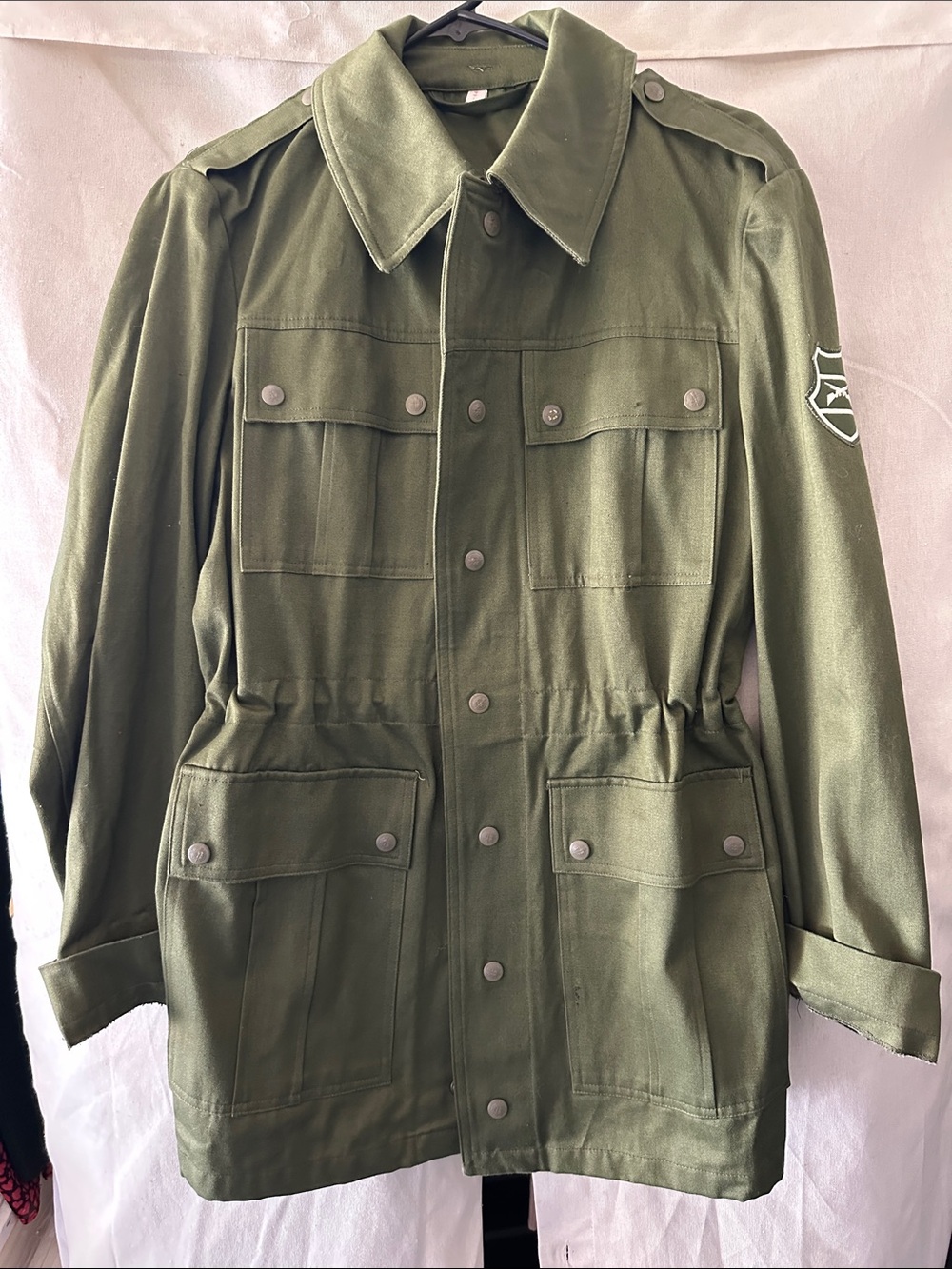 Utility Field Jacket in Olive Green - Women's